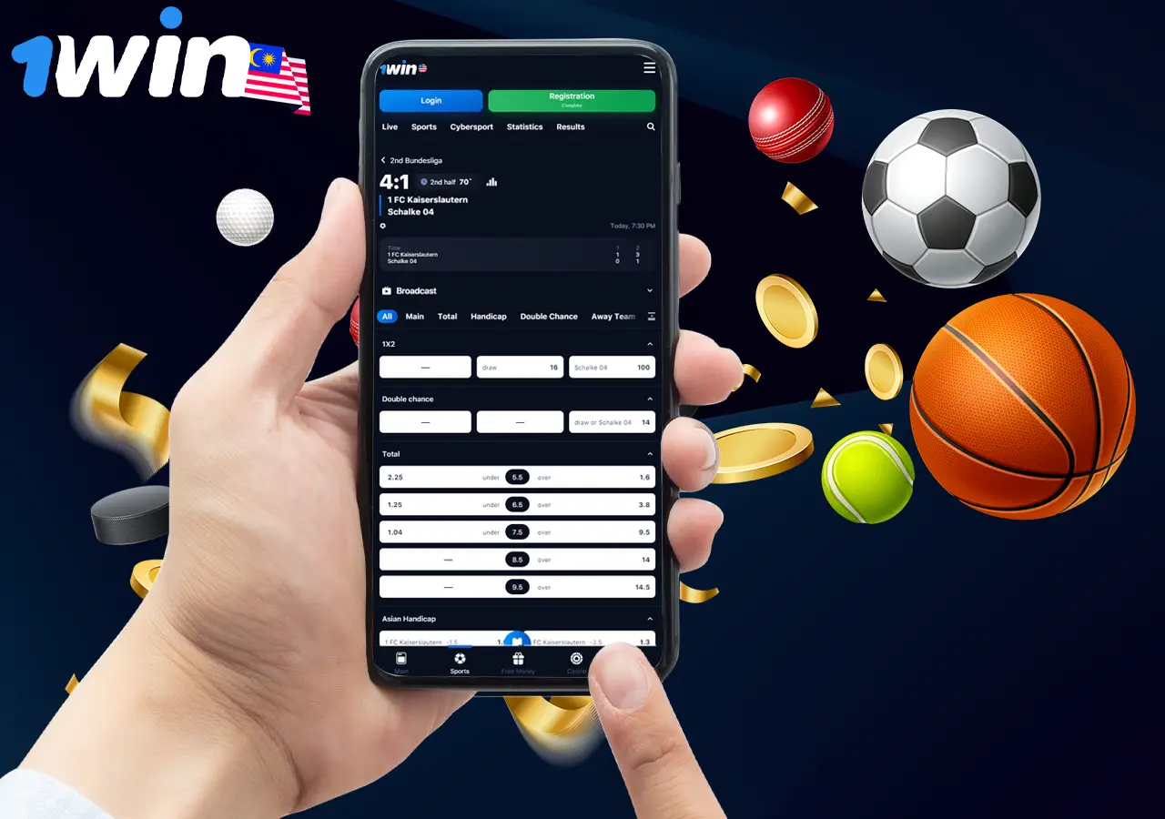 Navigate Live Betting on 1Win