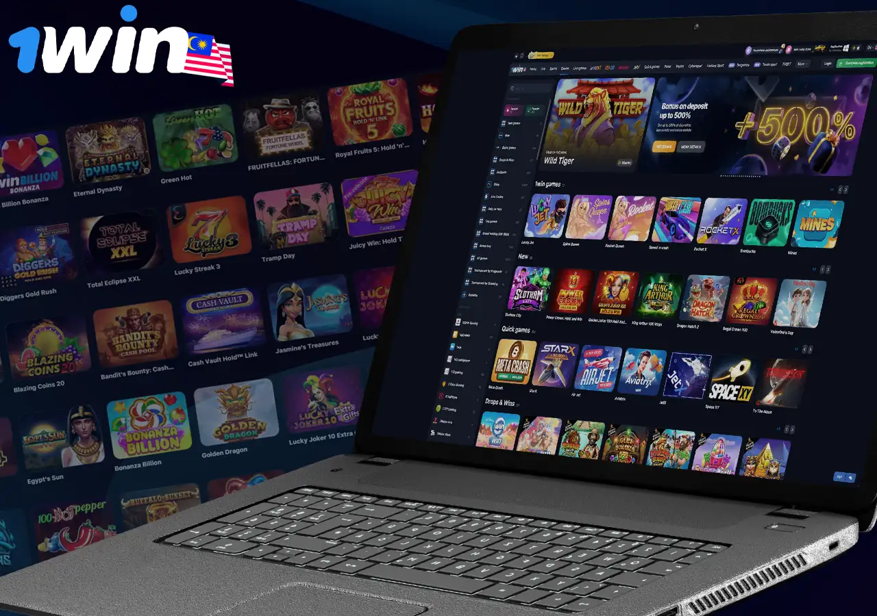 Explore the Extensive Game Collection at 1Win Casino